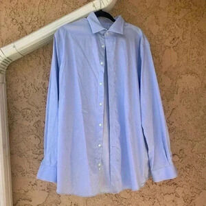 Michael Kors Regular Fit Button Up Shirt Airsoft Stretch size 17 1/2 34/35